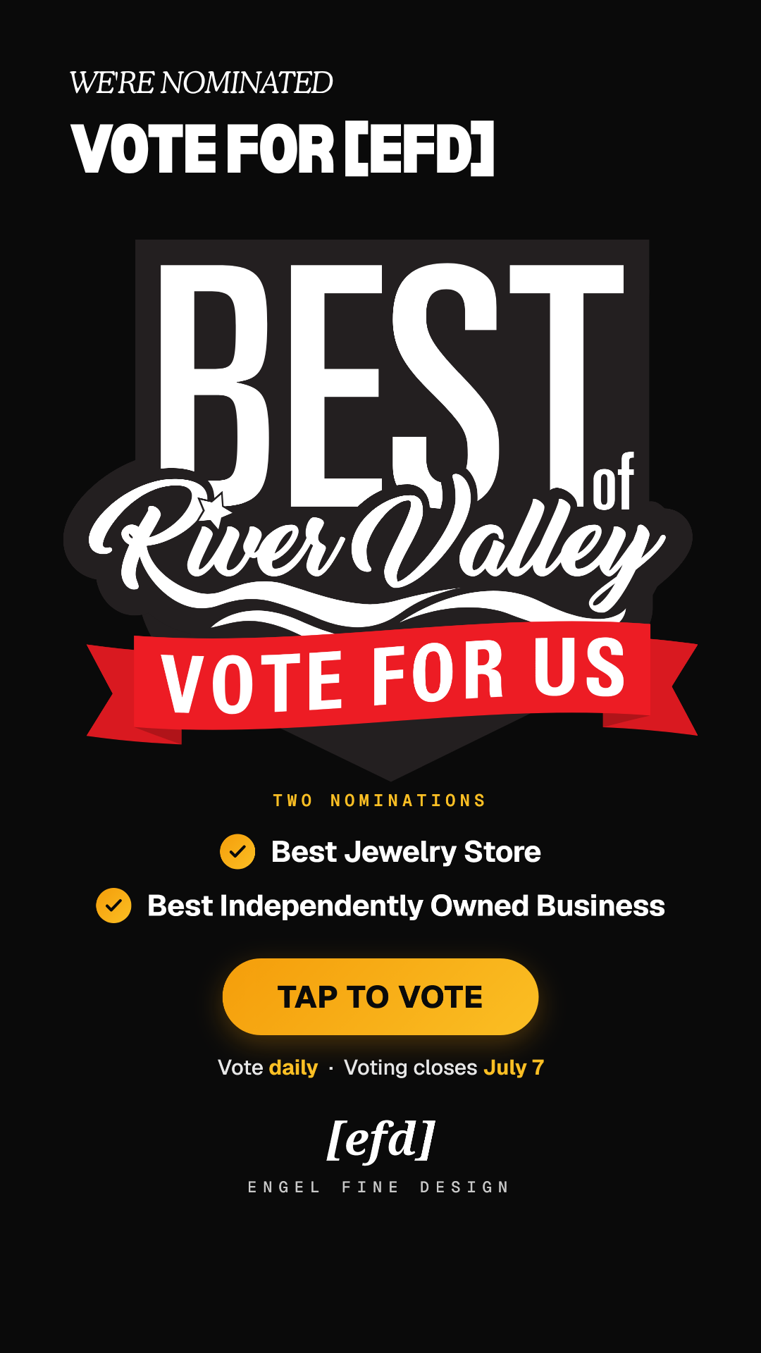 Vote story graphic